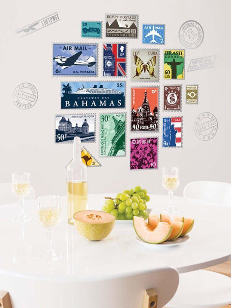 Stamp Wall Sticker-others-Des Mess
