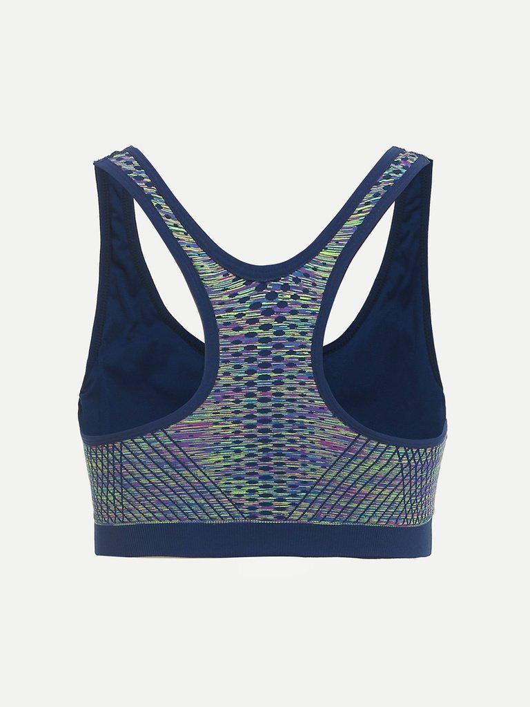 Zipper Front Sports Bra-sportswear-Des Mess