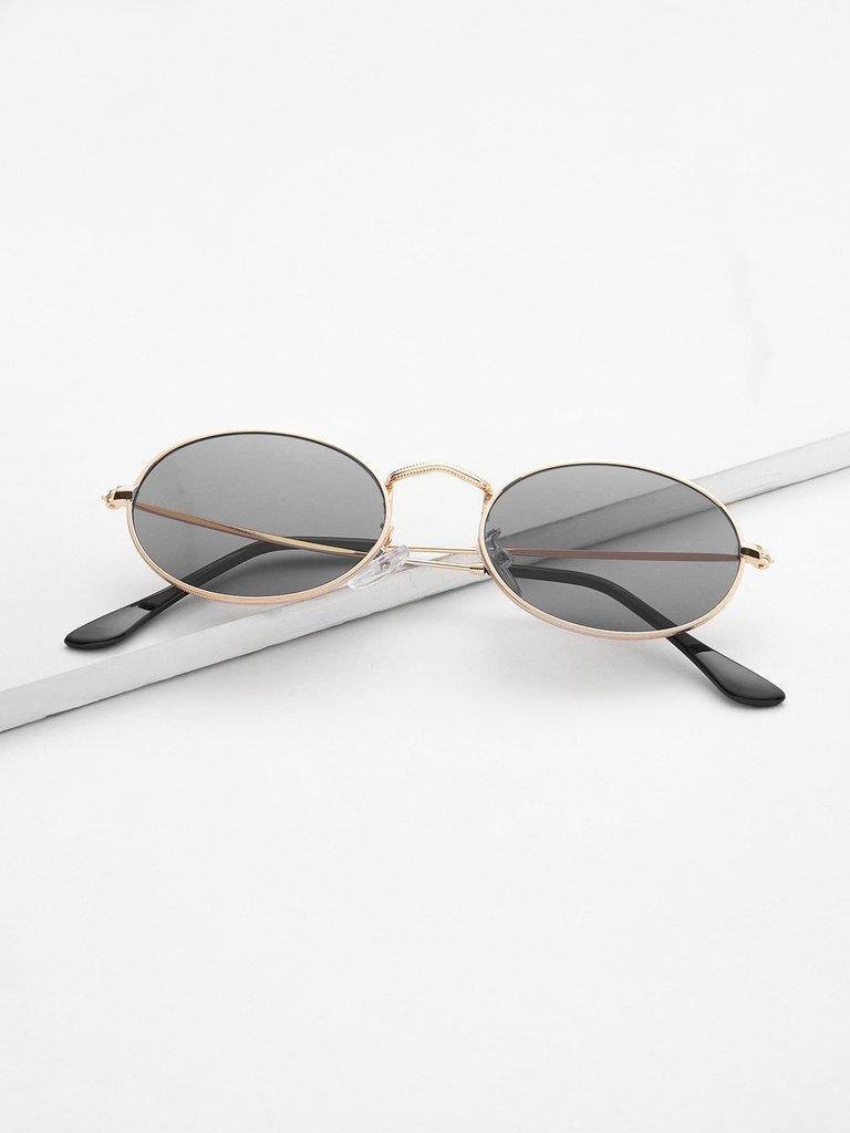 Retro Oval Sunglasses-accessories-Des Mess