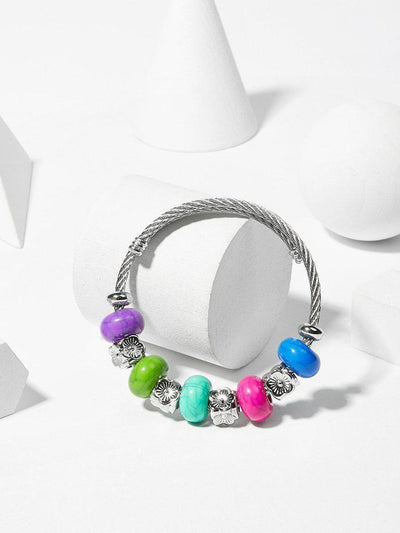 Bead Decorated Bangle--Des Mess