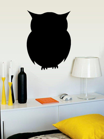 Owl Shaped Blackboard Sticker-others-Des Mess