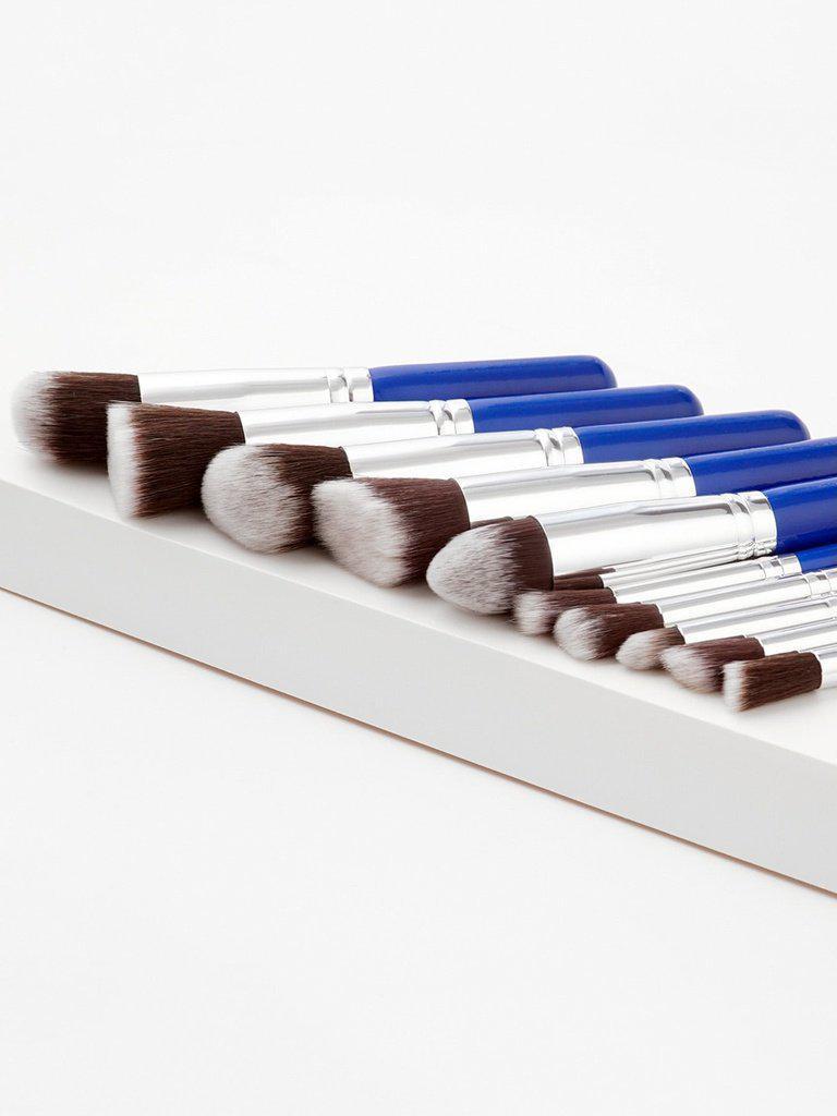 Two Tone Handle Makeup Brush Set 10pcs-makeup-Des Mess