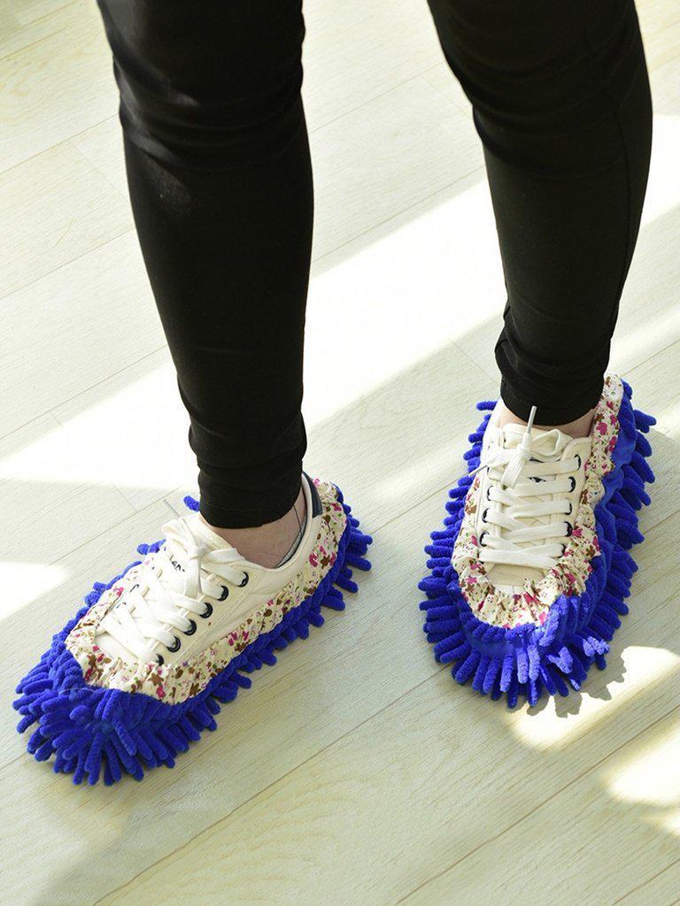 Chenille Mop Slippers-others-Des Mess