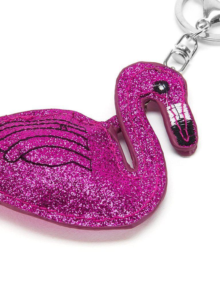 Glitter Swan Design Keychain-others-Des Mess