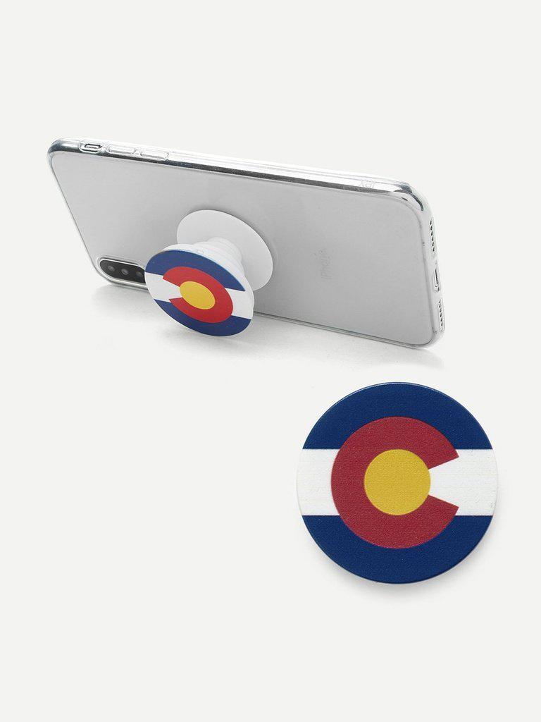 Color Block Gasbag Phone Holder-others-Des Mess