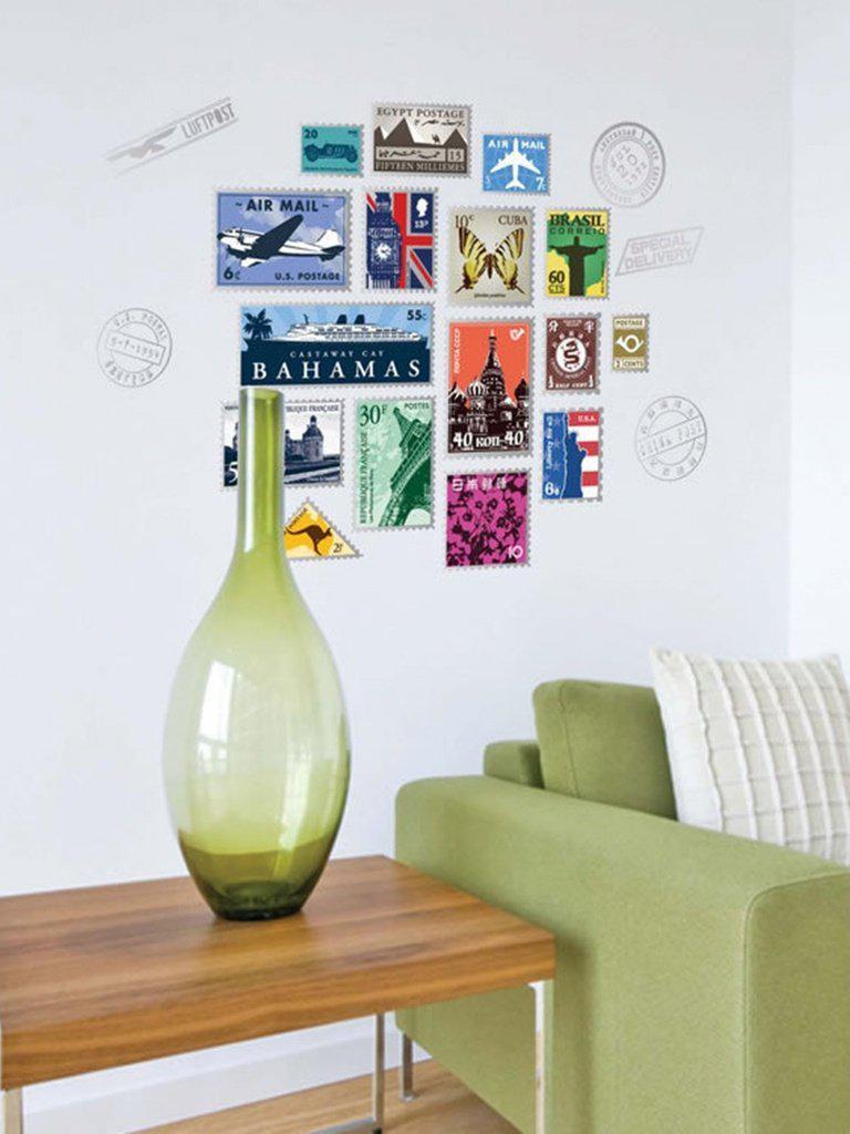 Stamp Wall Sticker-others-Des Mess