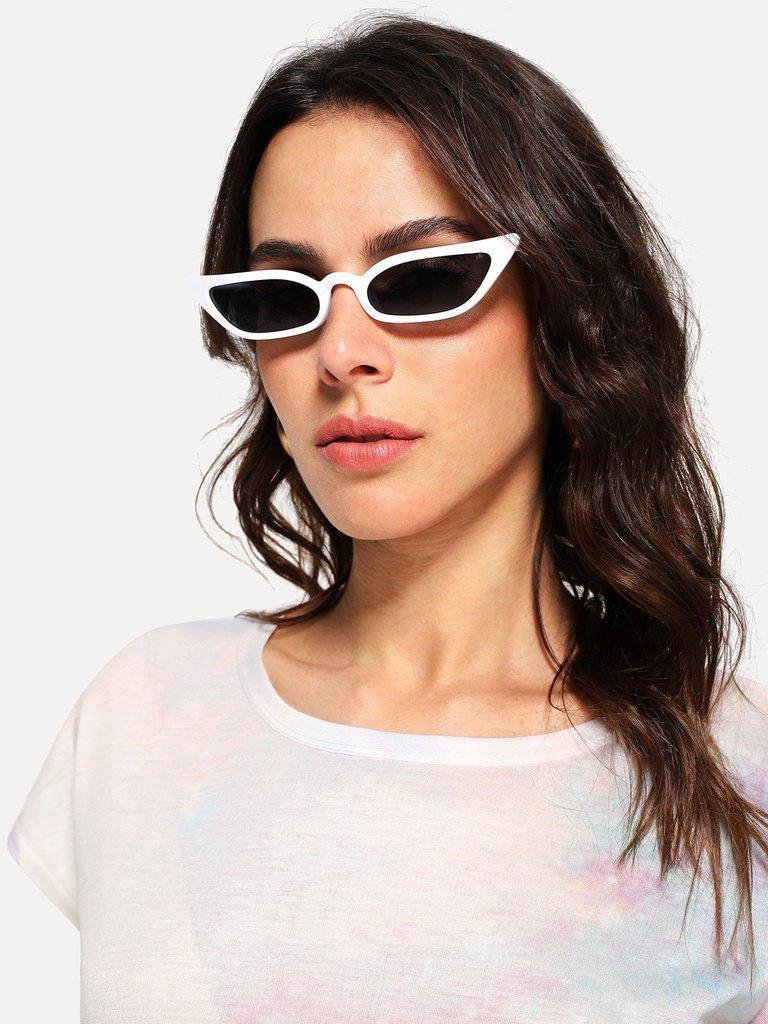 Two Tone Cat Eye Sunglasses-accessories-Des Mess