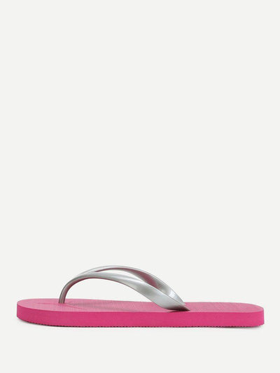 Letter Toe Post Sandals-shoes-Des Mess