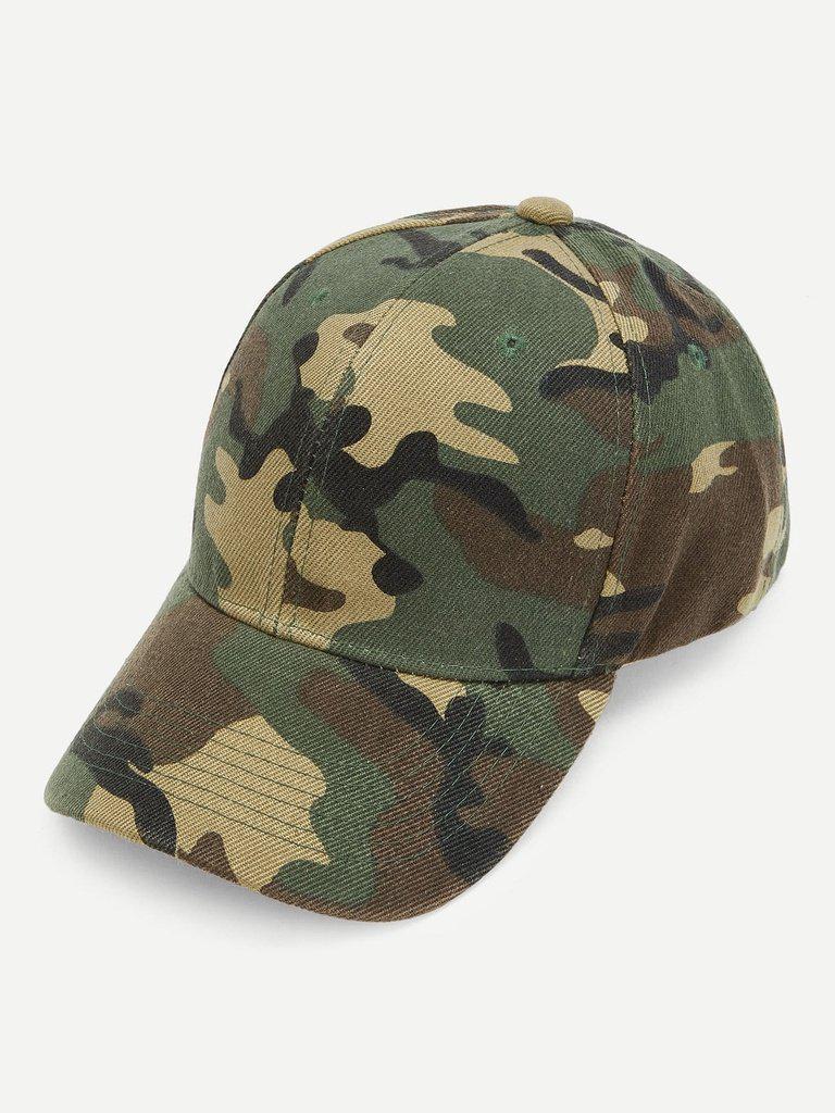 Camouflage Baseball Cap-accessories-Des Mess