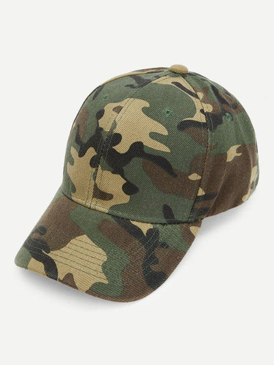 Camouflage Baseball Cap-accessories-Des Mess