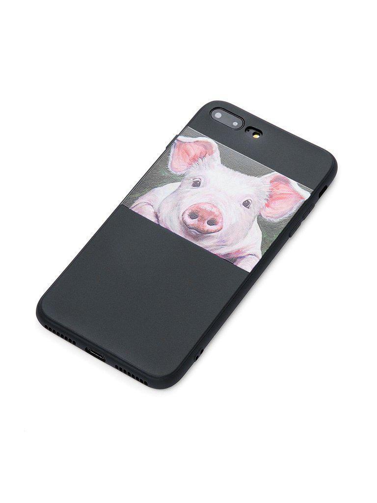 Pig Print iPhone Case-others-Des Mess