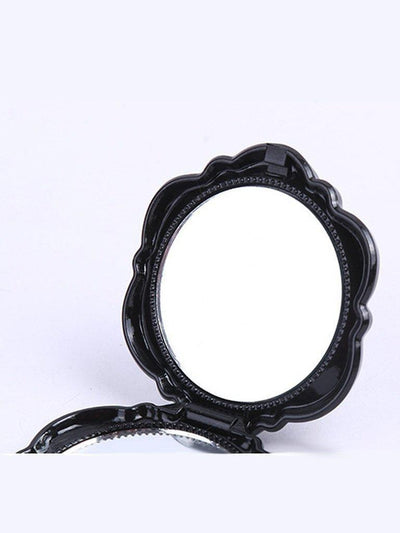 Rose Shaped Fold Mirror-makeup-Des Mess