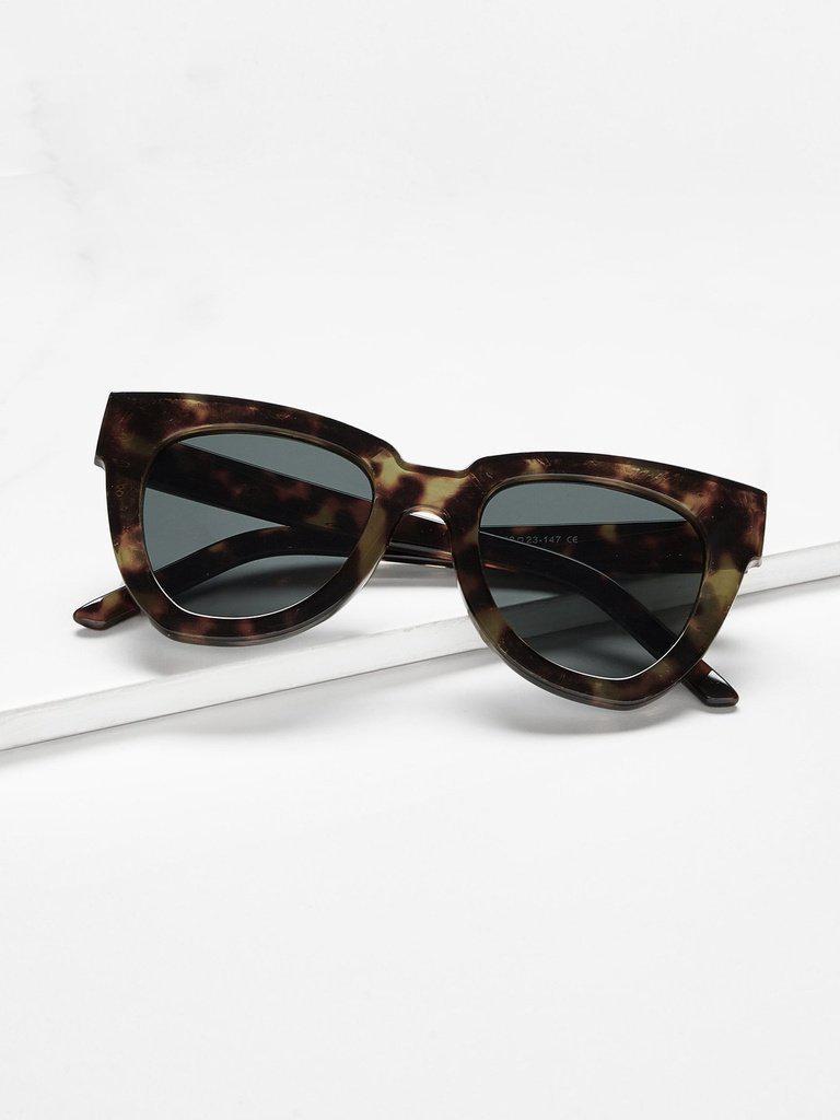Oversized Cat Eye Sunglasses-accessories-Des Mess