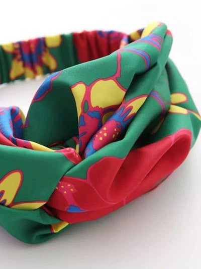 Florals Twist Headband-hair-Des Mess