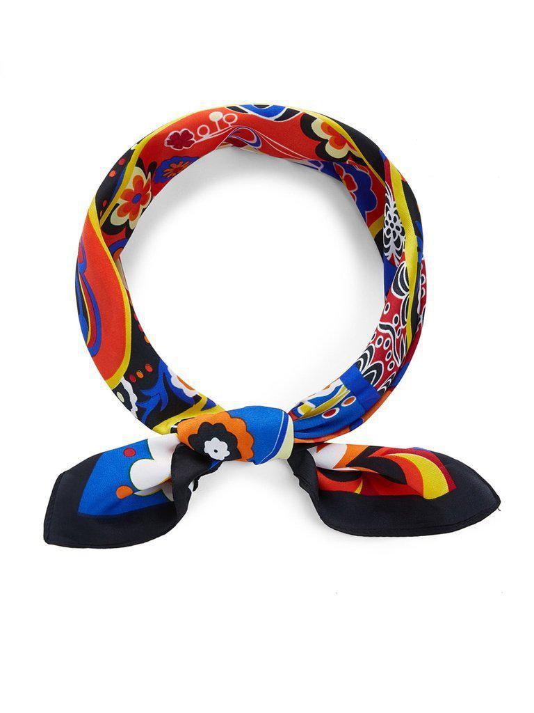 Flower Print Bandana-accessories-Des Mess