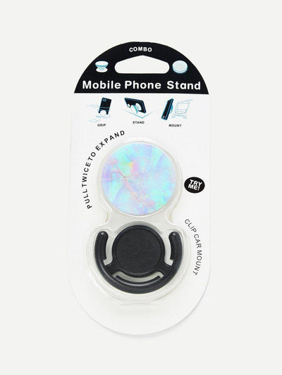 Marble Pattern Gasbag Phone Holder-others-Des Mess
