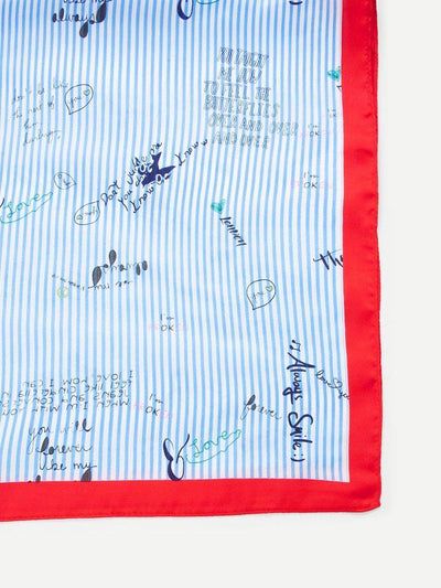 Letter & Striped Bandana-accessories-Des Mess