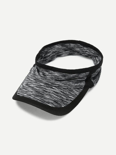 Contrast Trim Visor Hat--Des Mess