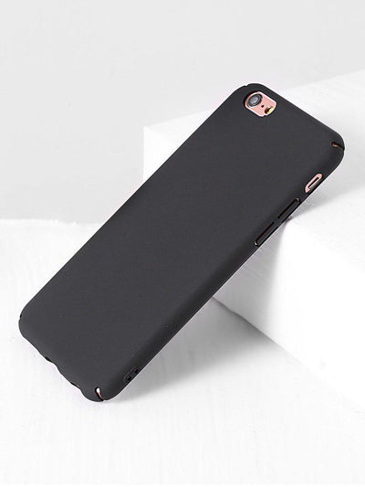 Plain iPhone Case In Black-others-Des Mess