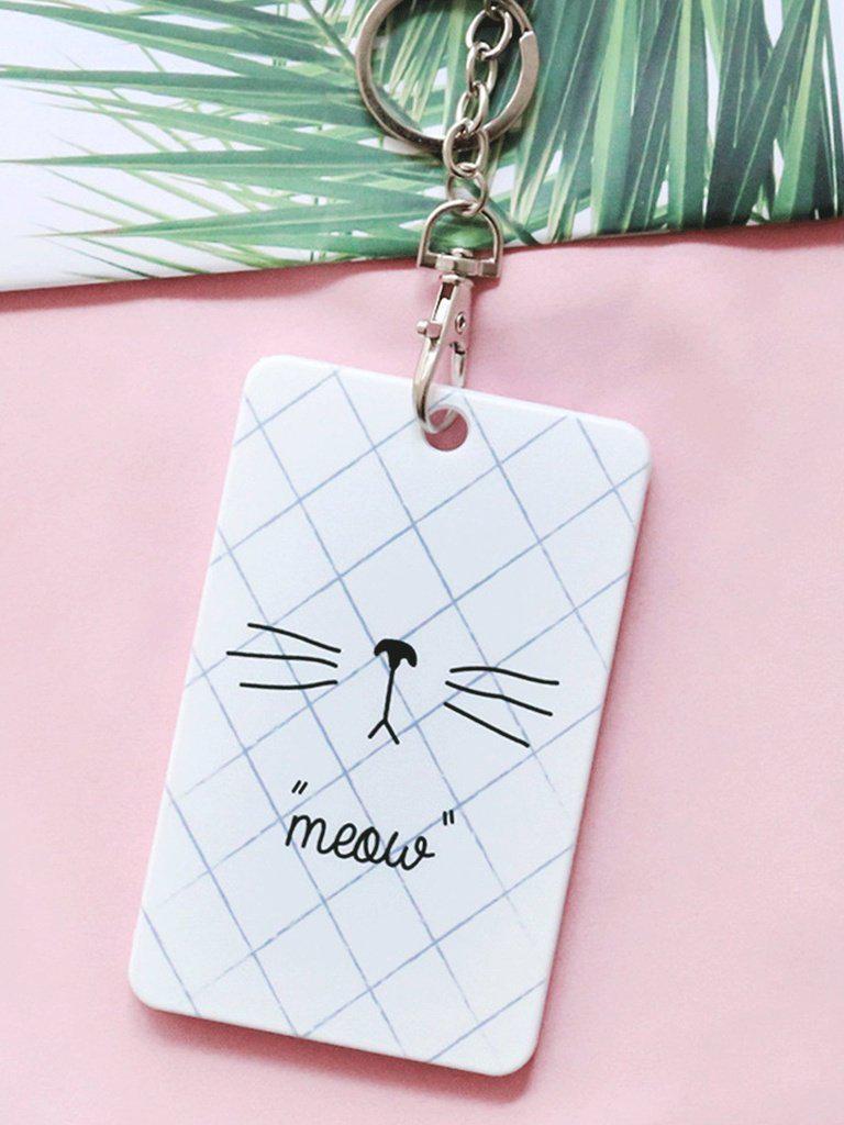 Cat Print Card Sleeve-others-Des Mess