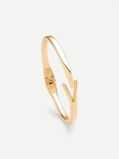 Open Spring Cuff Bangle--Des Mess