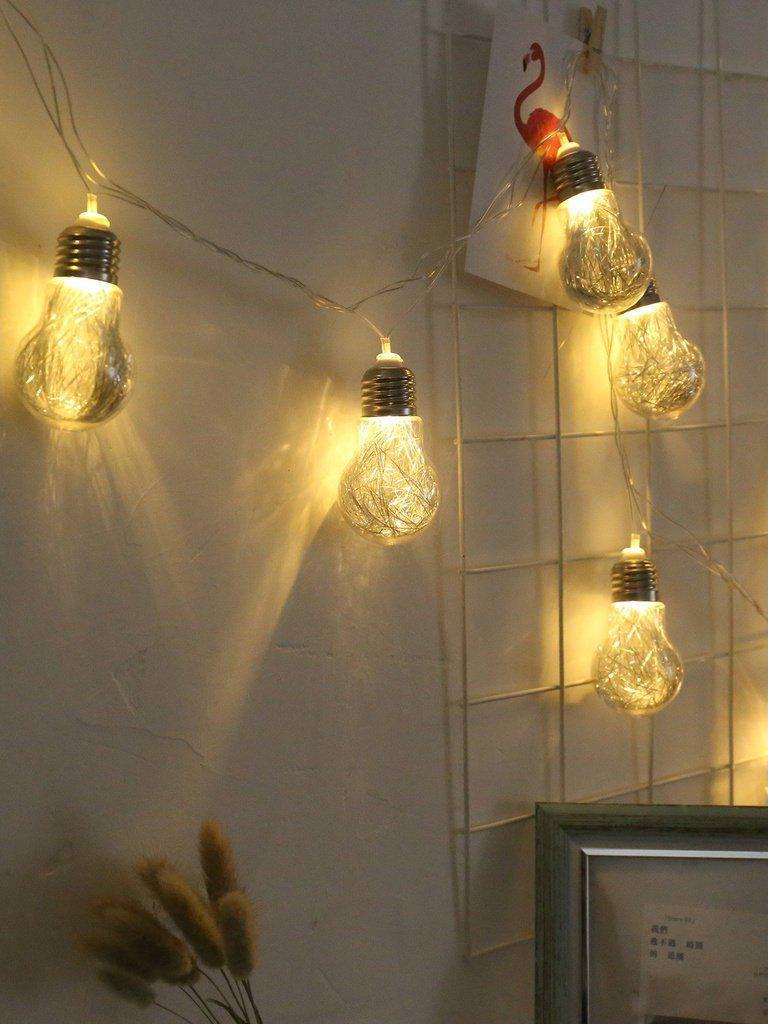 Plug In String Light With Bulb 20pcs-others-Des Mess