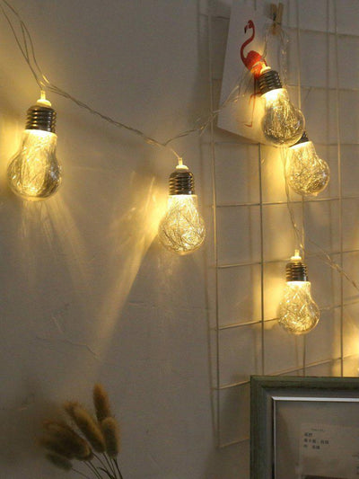 Plug In String Light With Bulb 20pcs-others-Des Mess