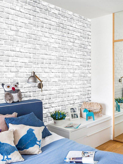 3D Self-adhesive Brick Wall Sticker-others-Des Mess