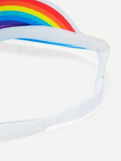 Clouds Pattern Visor Hat--Des Mess