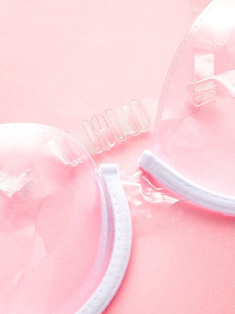 Adjustable Straps Clear Bra-lingerie-Des Mess