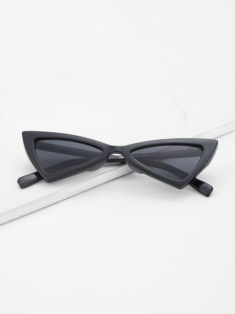 Triangle Design Mirror Lens Sunglasses-accessories-Des Mess