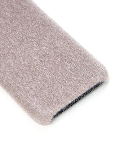 Faux Fur Overlay iPhone Case-others-Des Mess