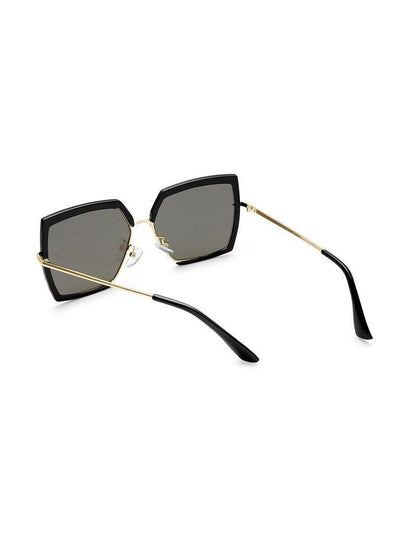 Irregular Flat Lens Sunglasses-accessories-Des Mess