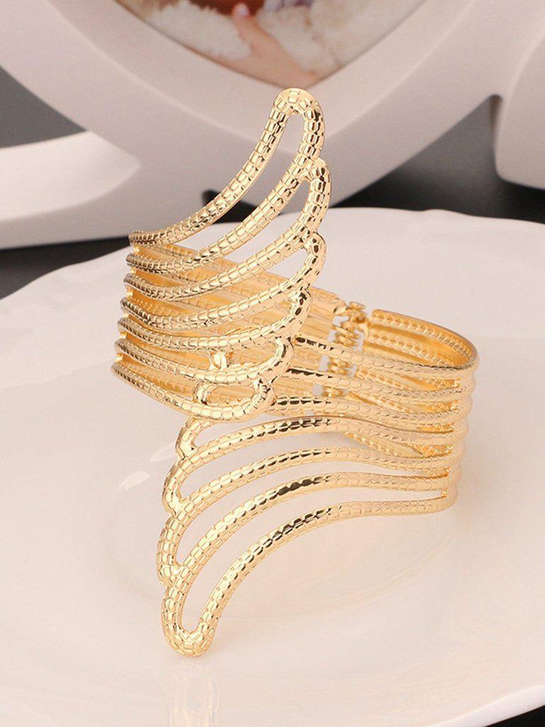 Multi Layered Bangle Bracelet--Des Mess