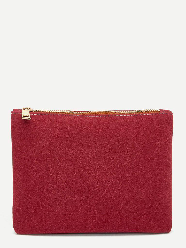 Suede Makeup Bag-makeup-Des Mess