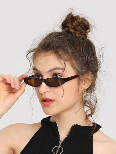 Oval Lens Sunglasses-accessories-Des Mess