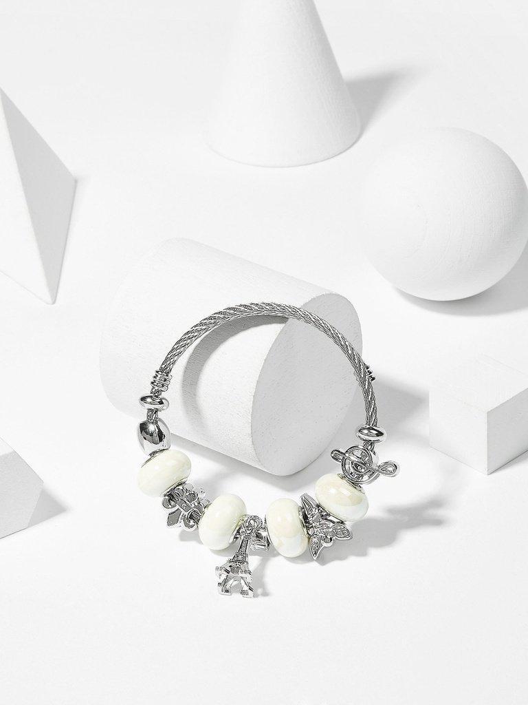 Eiffel Tower Detail Bangle--Des Mess