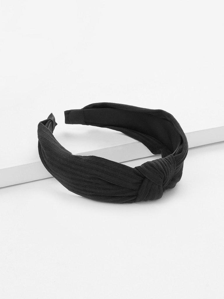 Knot Design Wide Headband-hair-Des Mess