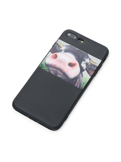 Cattle Print iPhone Case-others-Des Mess