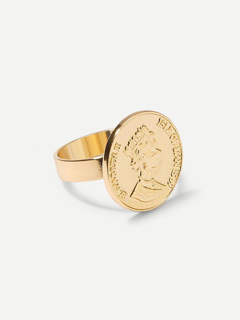 Coin Design Ring-jewelry-Des Mess