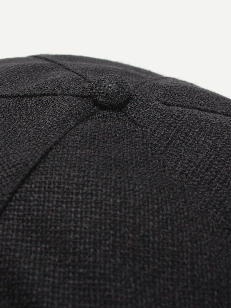 Plain Baker Boy Hat-accessories-Des Mess