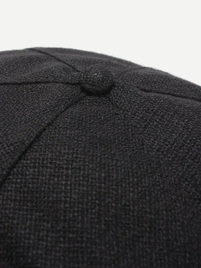 Plain Baker Boy Hat-accessories-Des Mess