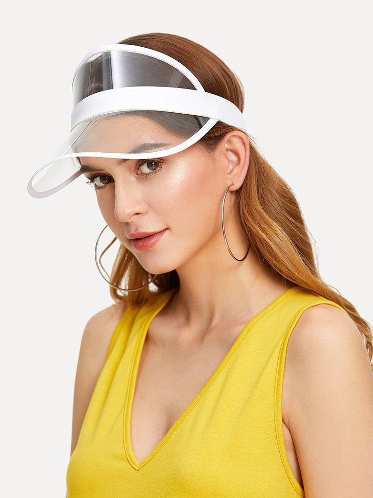 Clear Design Visor Hat-accessories-Des Mess