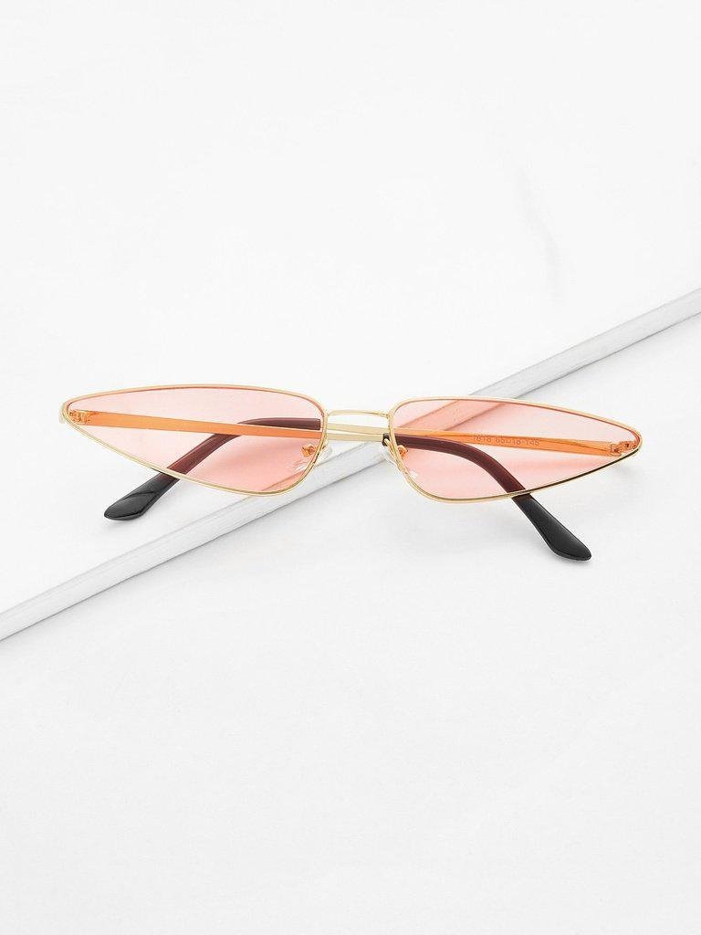 Tined Lens Cat Eye Sunglasses-accessories-Des Mess