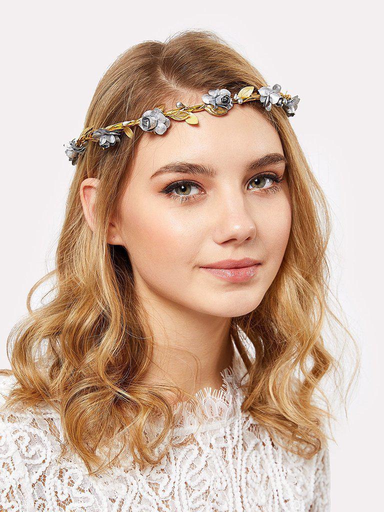 Flower Decorated Hair Garland-hair-Des Mess