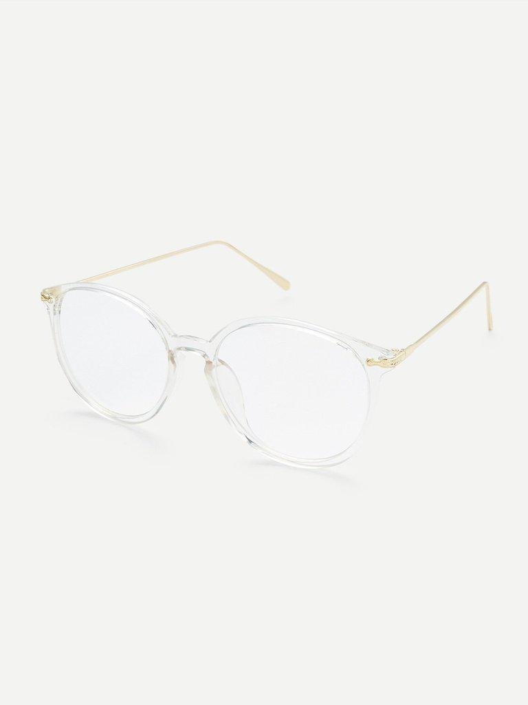 Clear Frame Glasses-accessories-Des Mess
