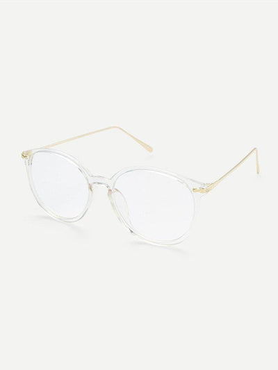 Clear Frame Glasses-accessories-Des Mess