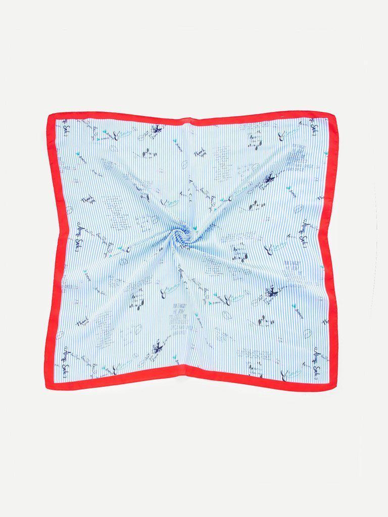 Letter & Striped Bandana-accessories-Des Mess