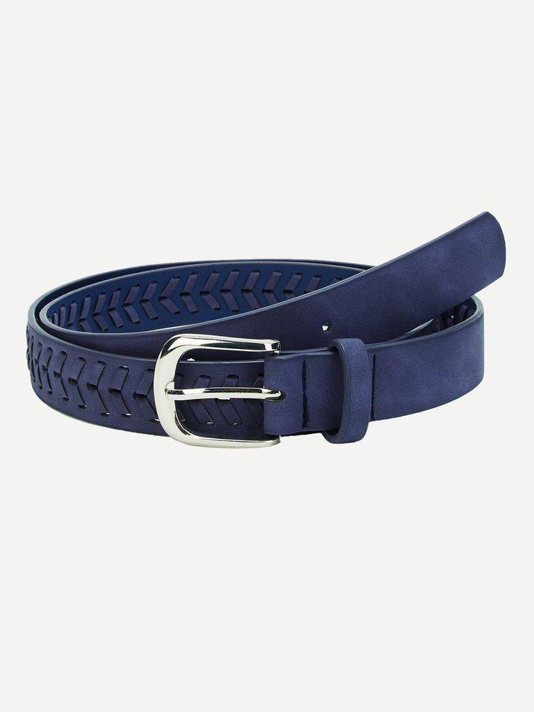 Metal Buckle Braided Belt-accessories-Des Mess