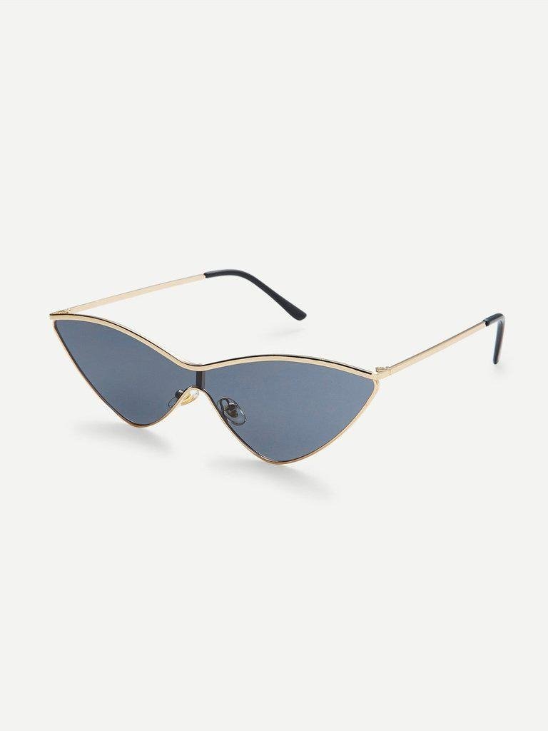 Metal Extreme Cat Eye Sunglasses-accessories-Des Mess